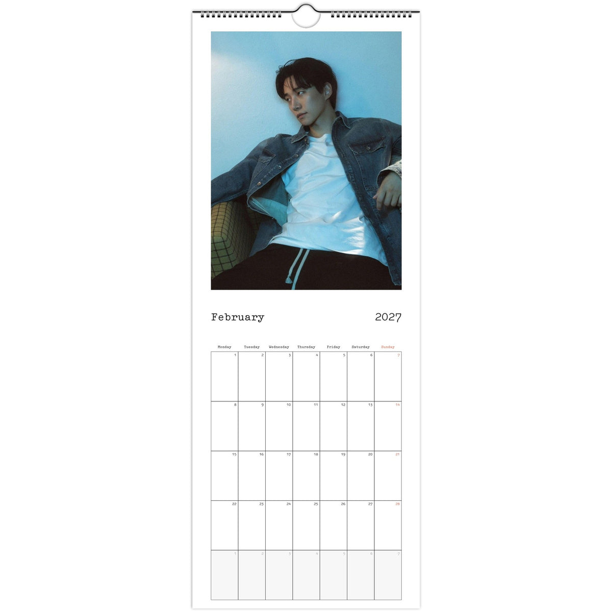 February Jun‑ho Calendar photo 