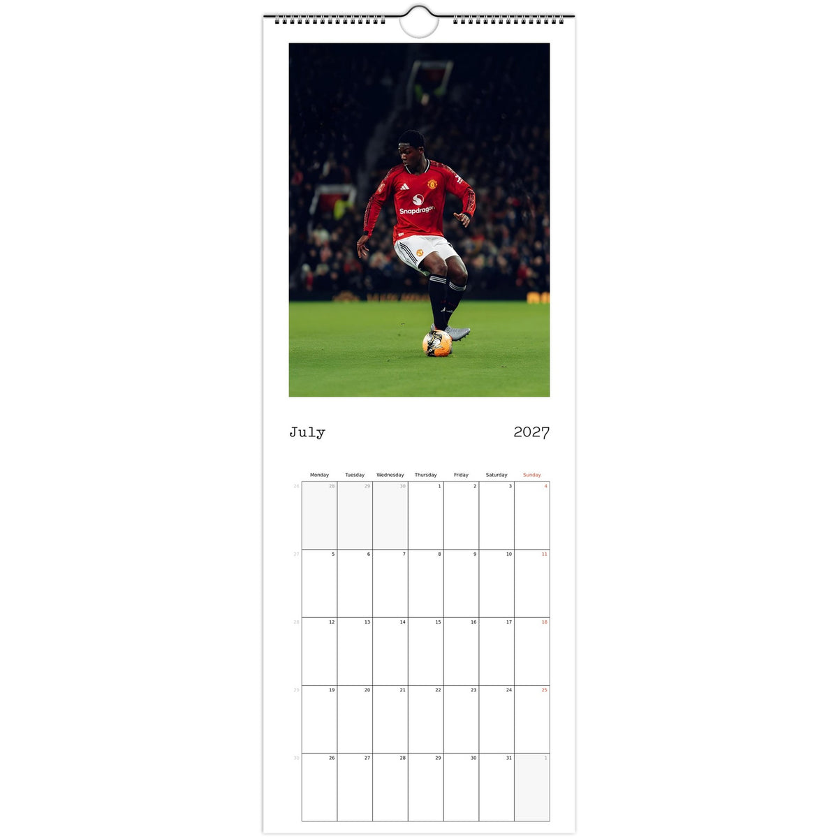 Manchester United July page 