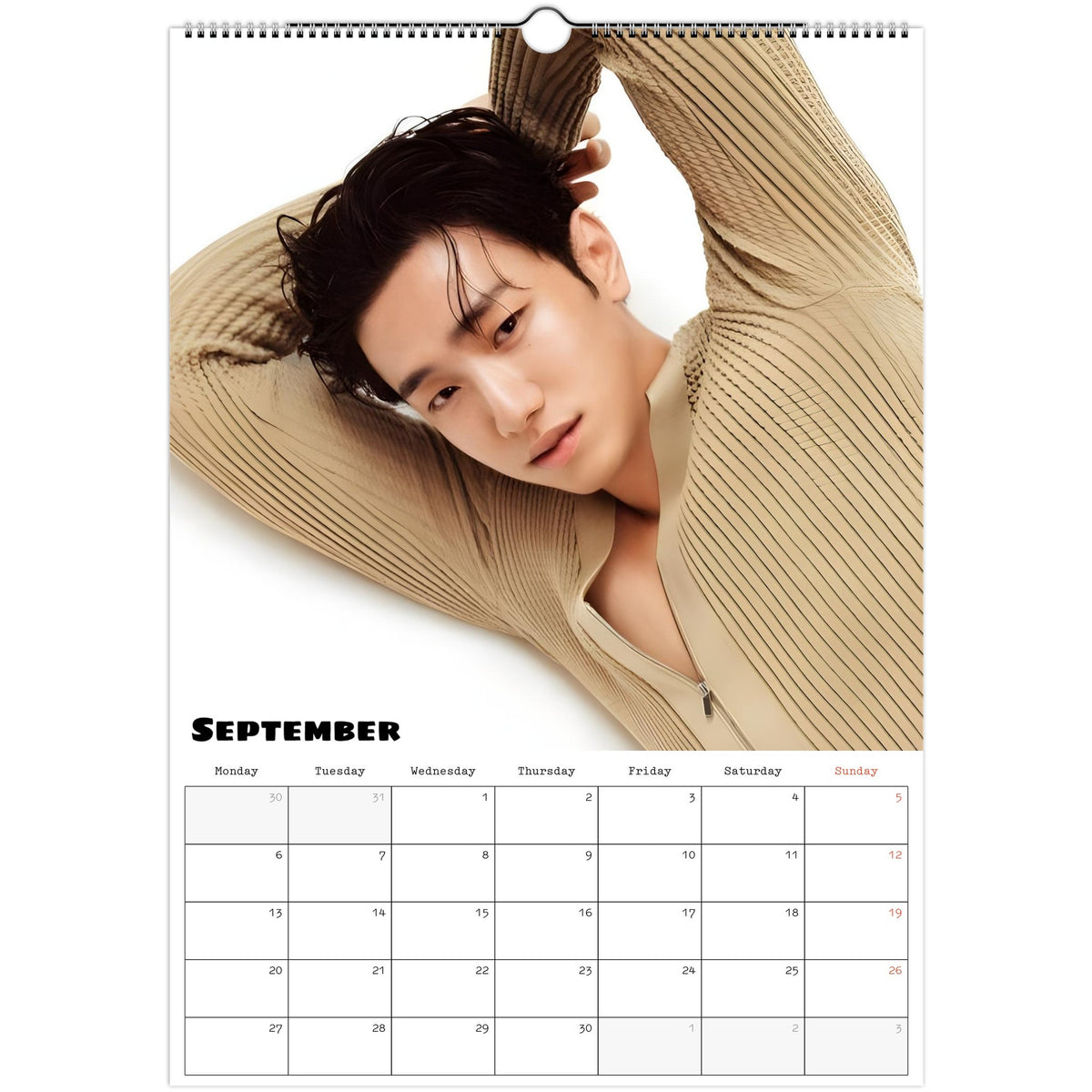 Nam Yoon‑su calendar September photo