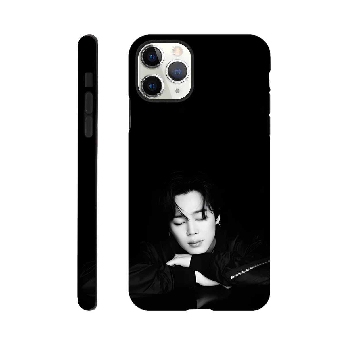 BTS Jimin protective iPhone case with high‑quality print