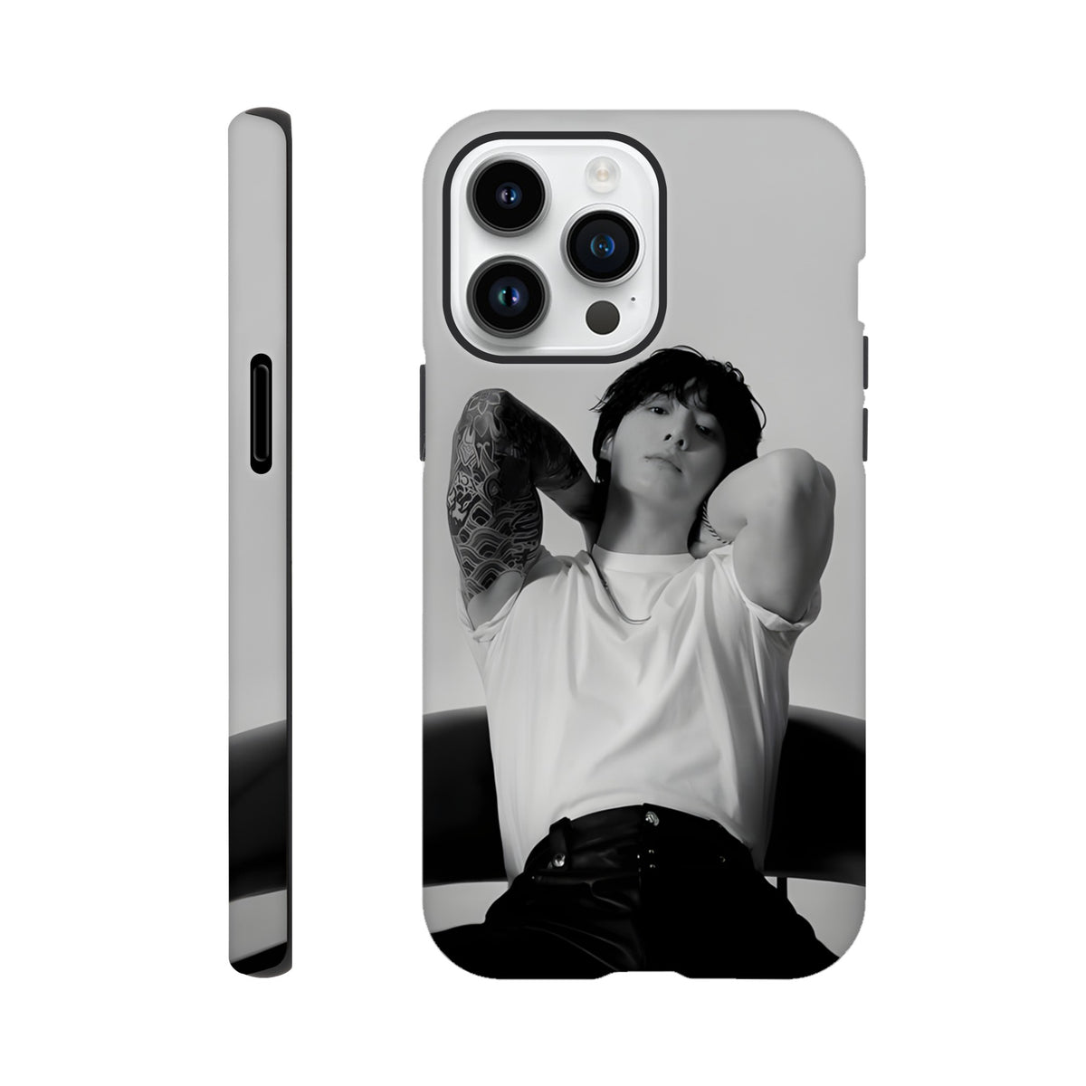 Jungkook tough case with reinforced corners for iPhone