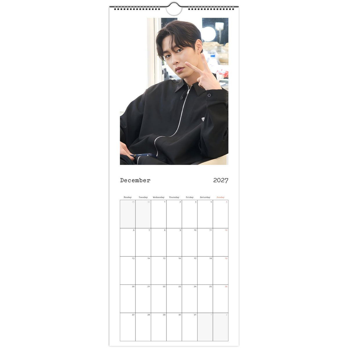 Lee Jae‑wook calendar December photo