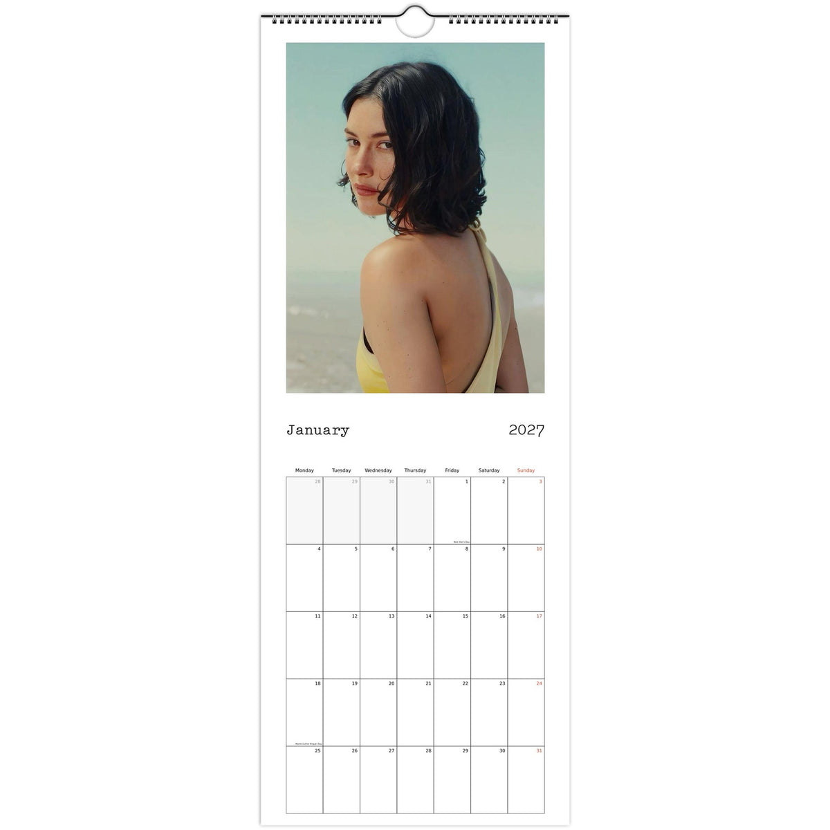 January Gracie Abrams Calendar photo 