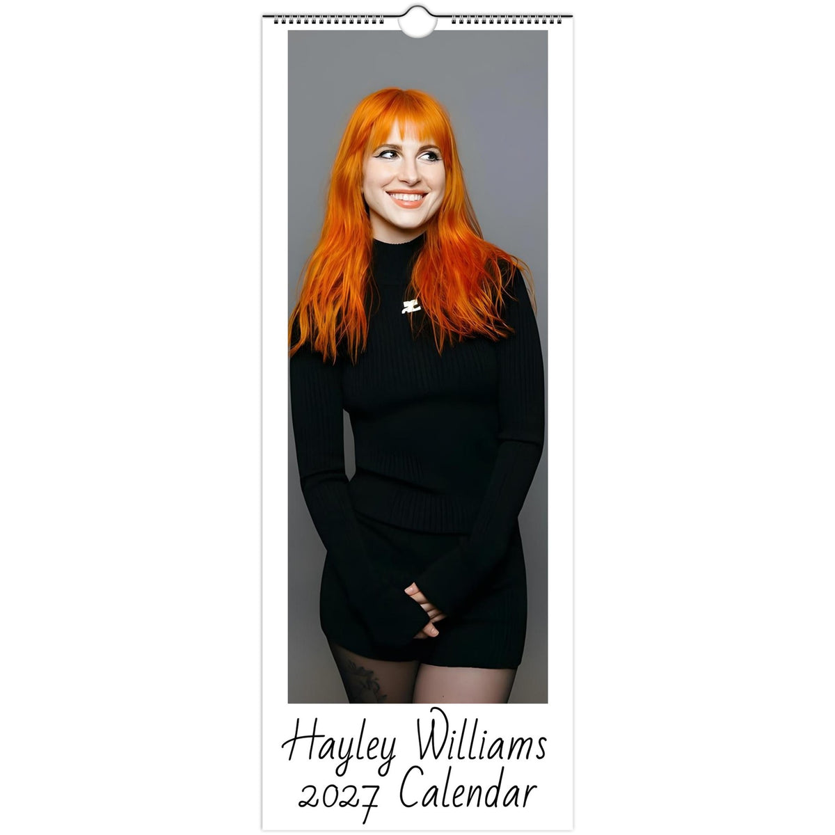 Hayley Williams 2027 calendar cover