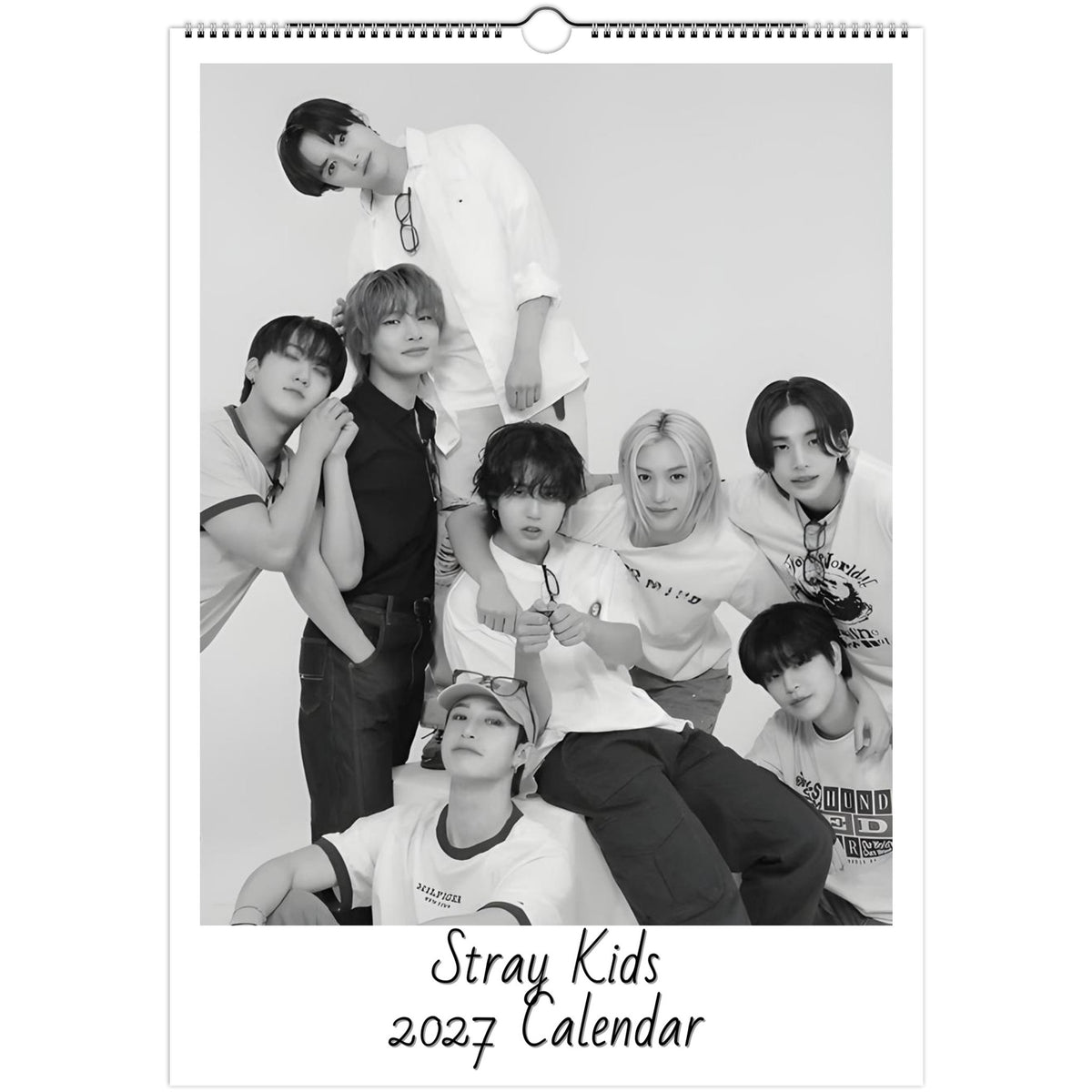 Stray Kids calendar 2027 cover