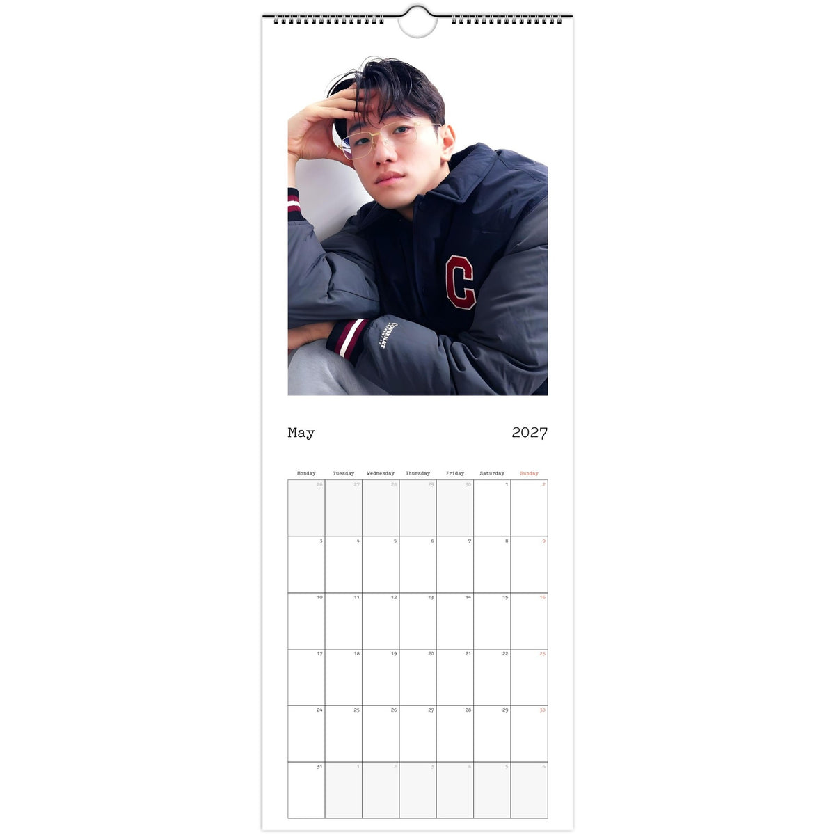 Nam Yoon‑su calendar May photo