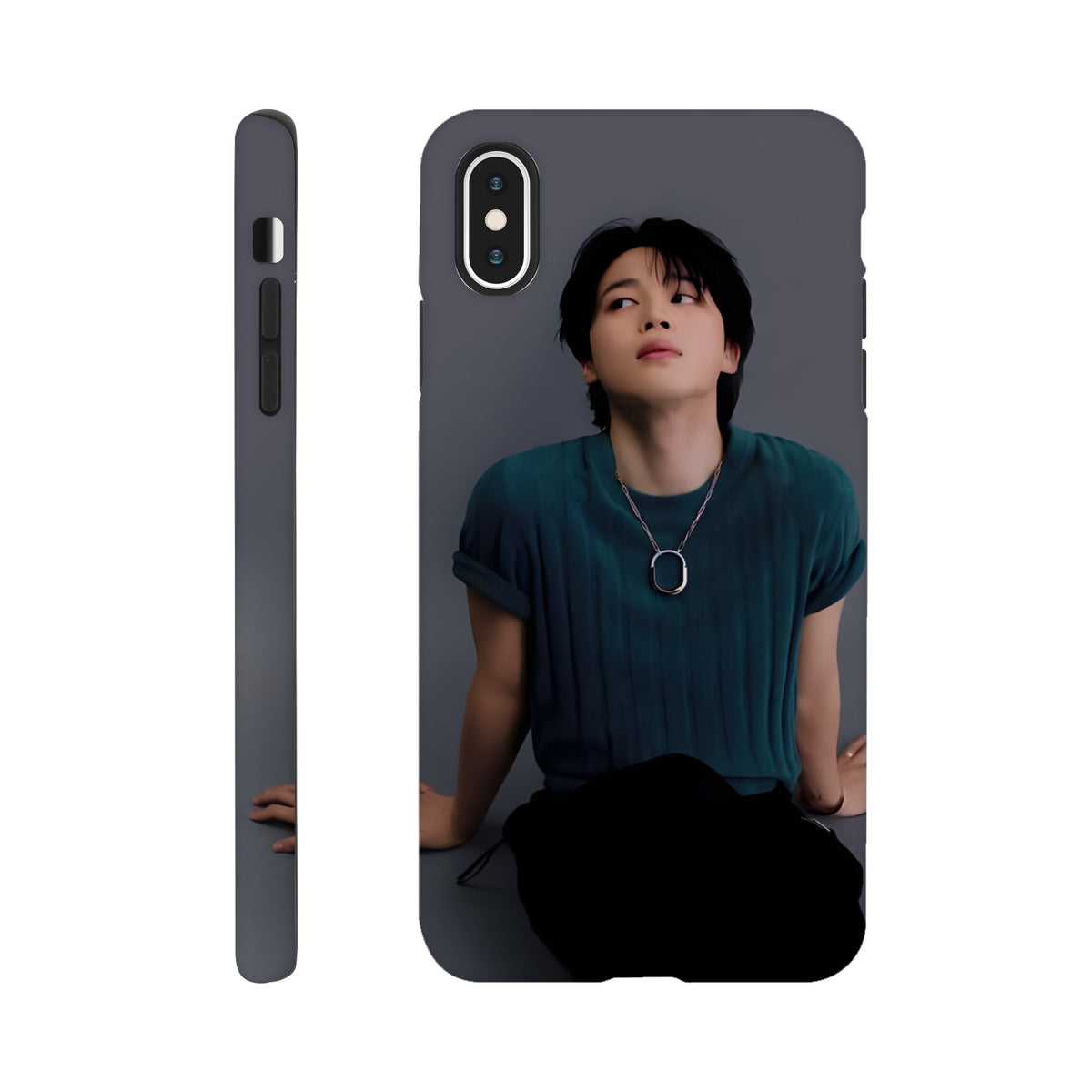 K‑pop Jimin protective iPhone case for fans