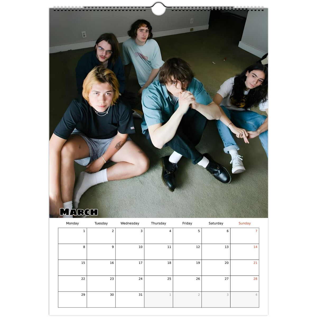 Geese calendar March 