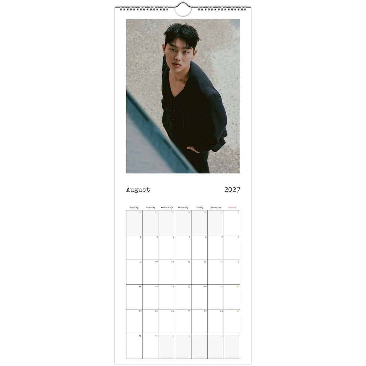 Choi Hyun‑wook calendar August 