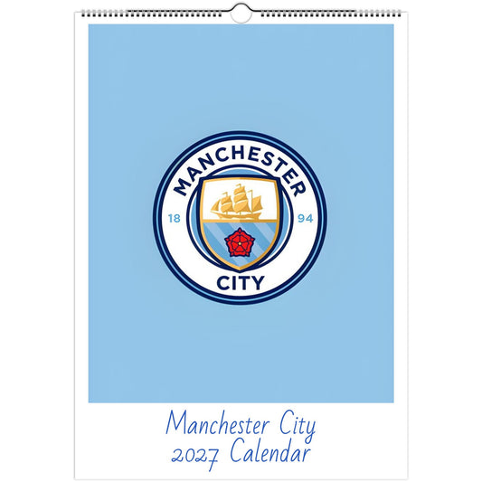 Man City 2027 calendar cover
